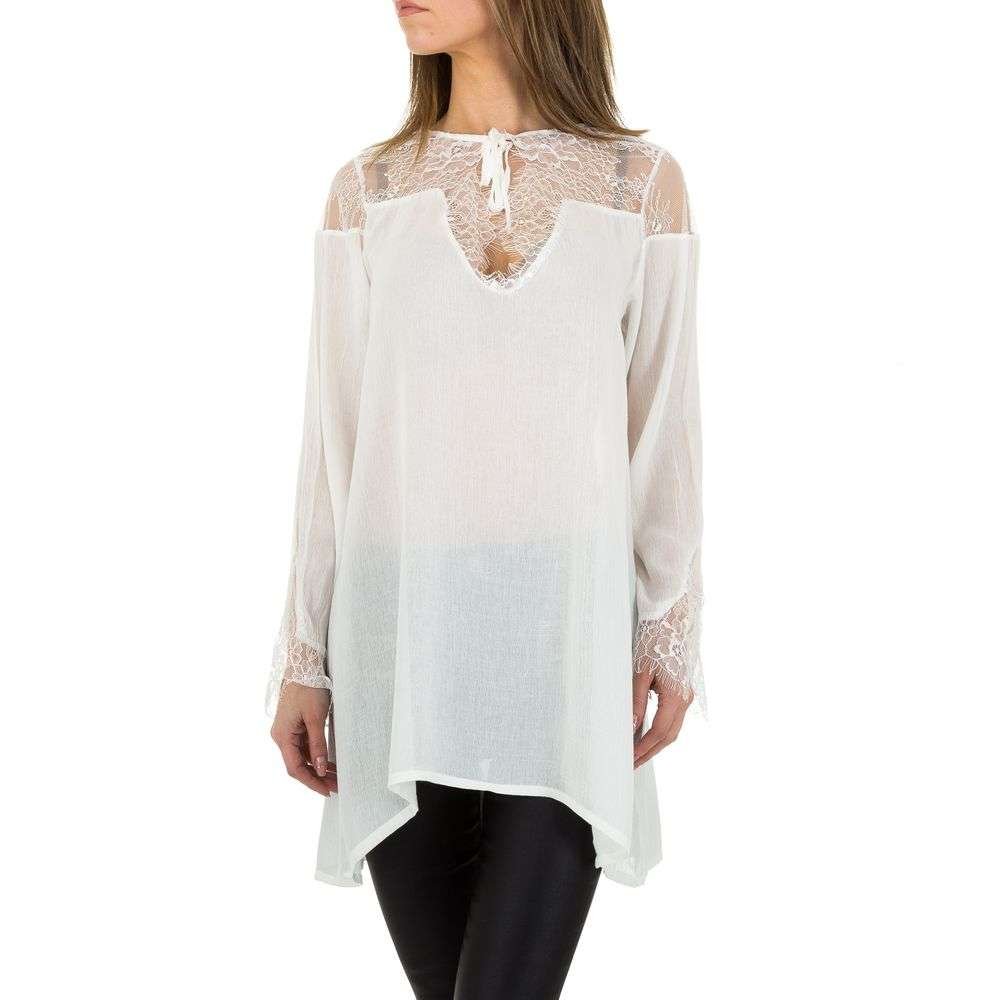 Women’s long blouse from JCL – white